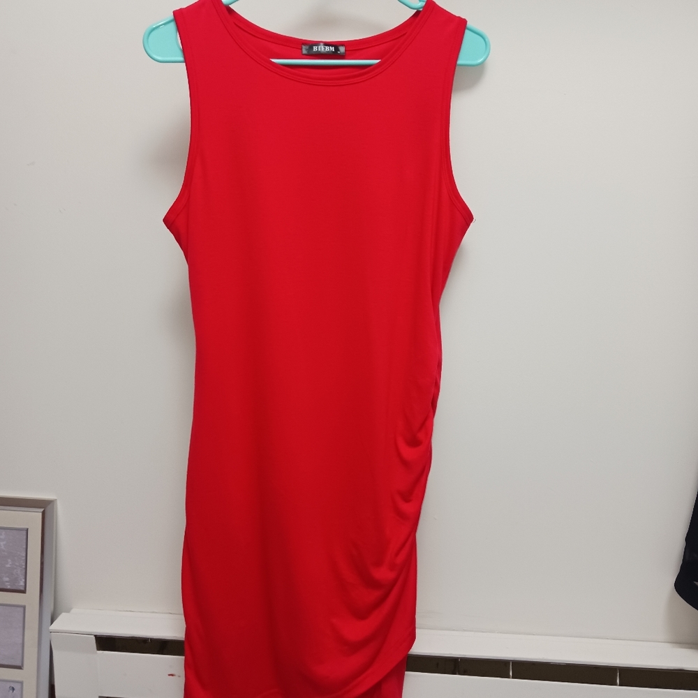 Red dress